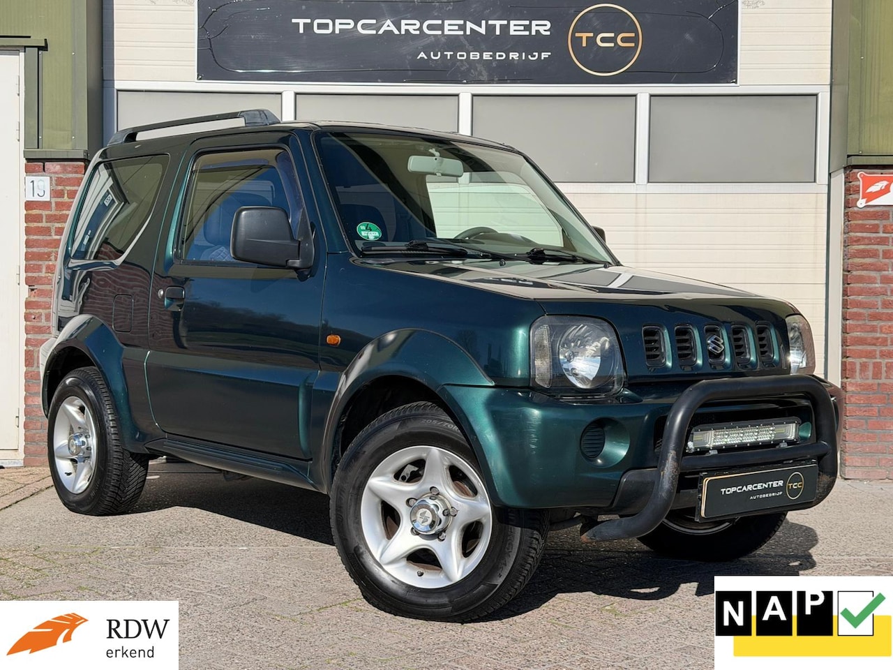 Suzuki Jimny - 1.3 JLX/AUT/LM.VELG/ELEK.RAMEN/APK/NAP - AutoWereld.nl
