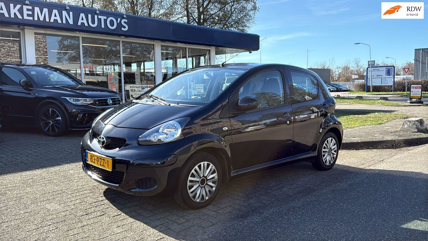 Toyota Aygo - 1.0-12V Comfort Navigator Airco Blackline Huurkoop Inruil APK Garantie - AutoWereld.nl