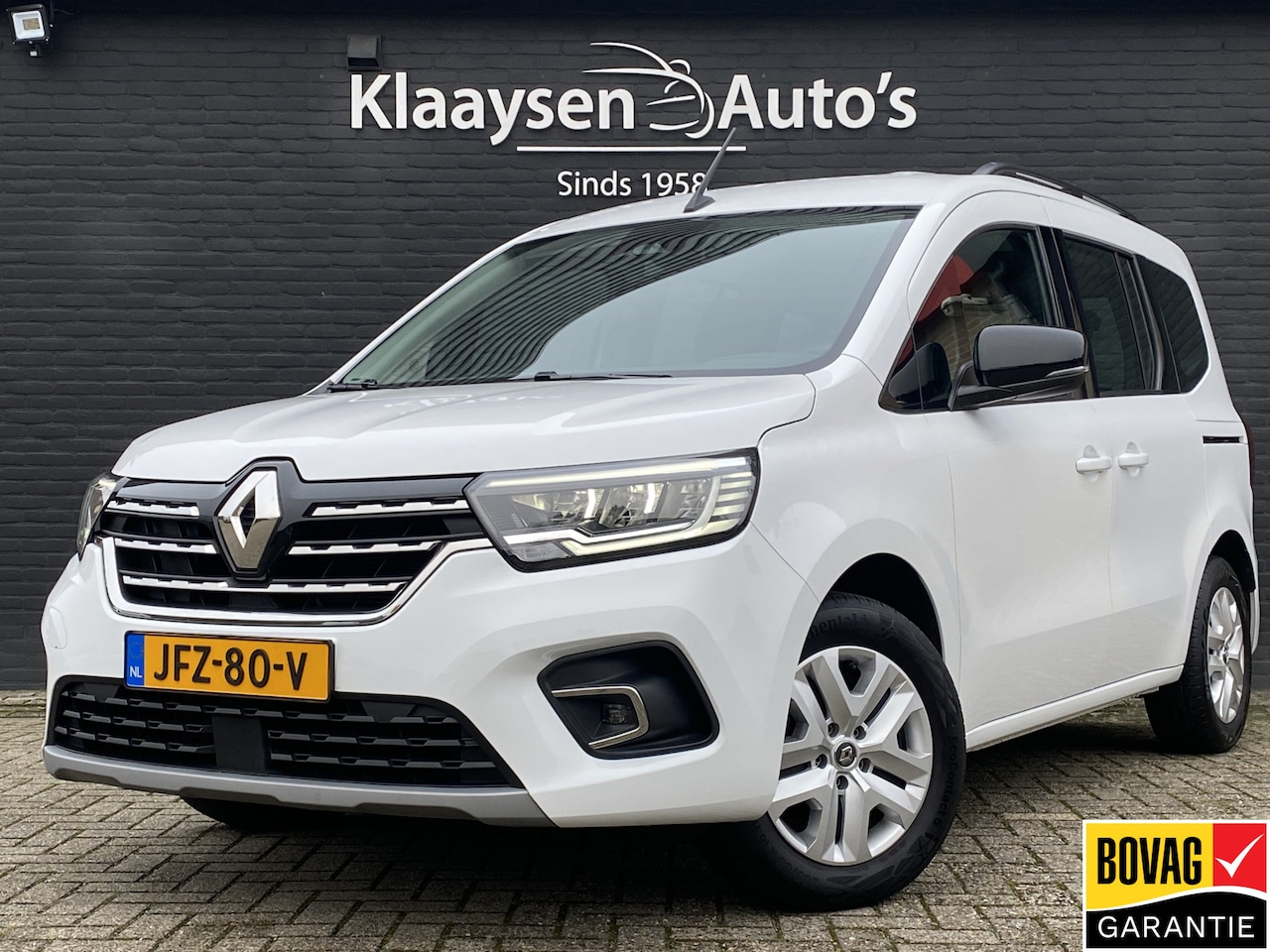 Renault Kangoo - 1.3 TCe 100 pk | 5 persoons | trekhaak | parkeersensoren | half leder interieur | cruise c - AutoWereld.nl