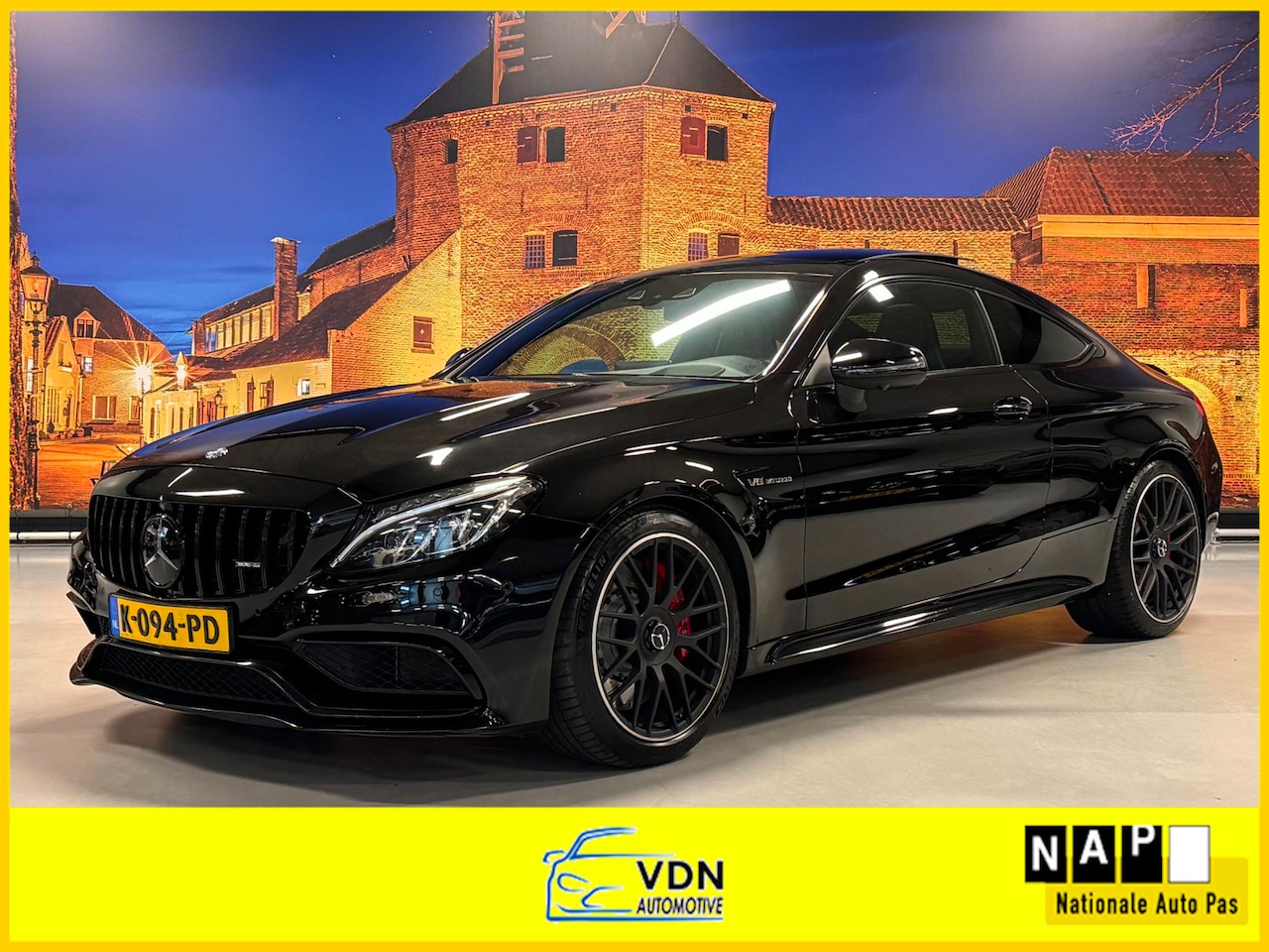 Mercedes-Benz C-klasse Coupé - AMG 63 S Edition 1 Panodak Burmester - AutoWereld.nl