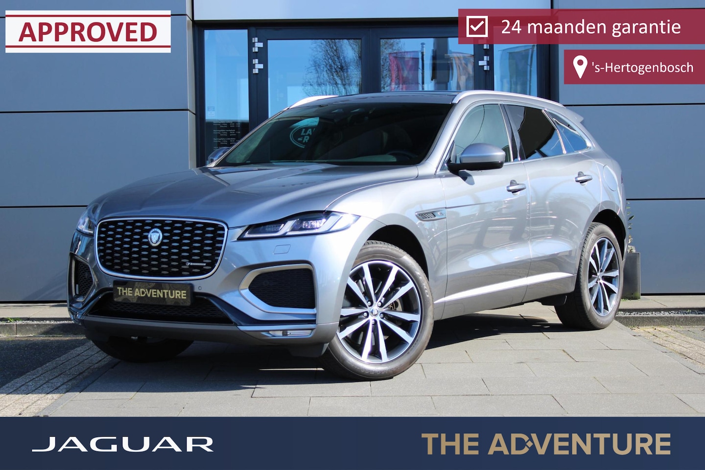 Jaguar F-Pace - 2.0 P400e R-Dynamic SE | Pano | Meridian | Cold Climate - AutoWereld.nl