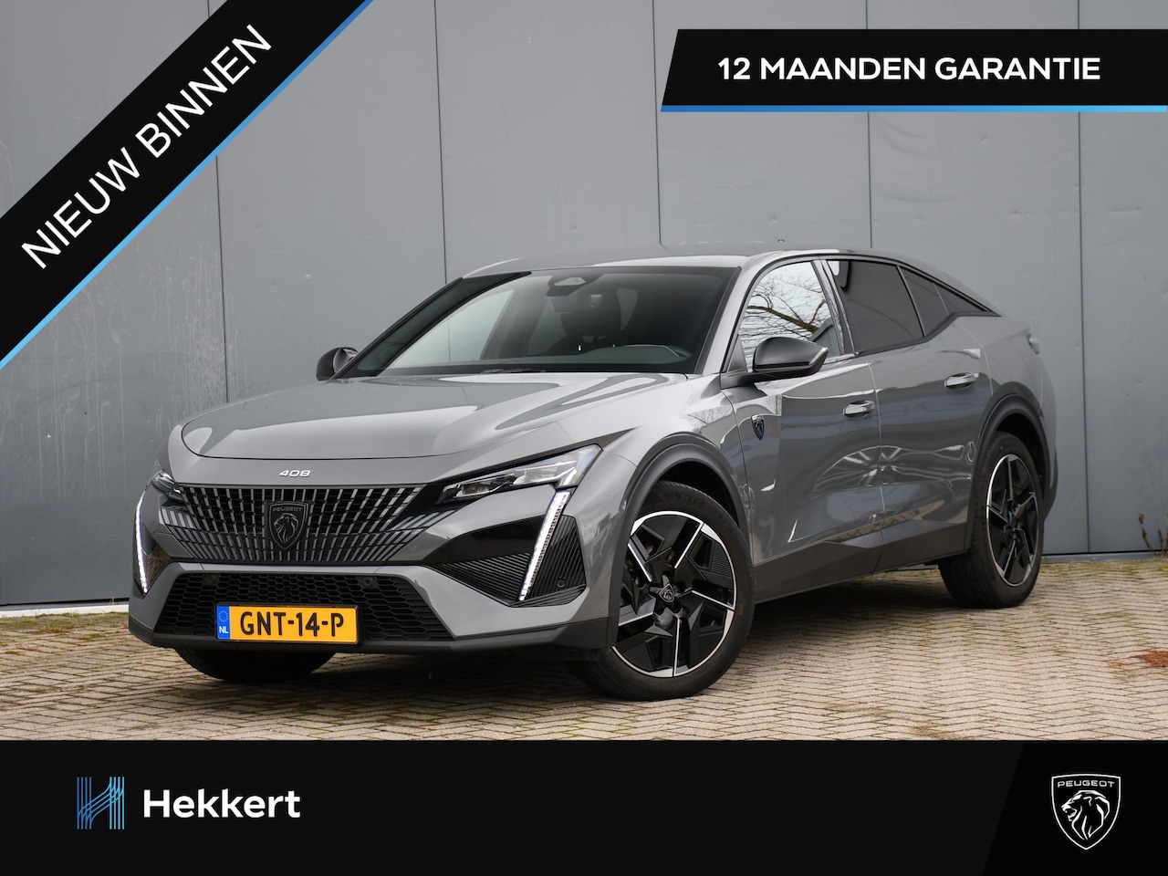 Peugeot 408 - GT 1.2 Hybrid 145pk Automaat 19''LM | PDC + CAM. | ADAPT. CRUISE | DAB | APPLE-CARPLAY - AutoWereld.nl