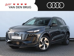 Audi Q6 e-tron - S edition 83Kwh | 252 PK SUV Elektrisch | Sportstoelen met lederen bekleding | Optiek zwar