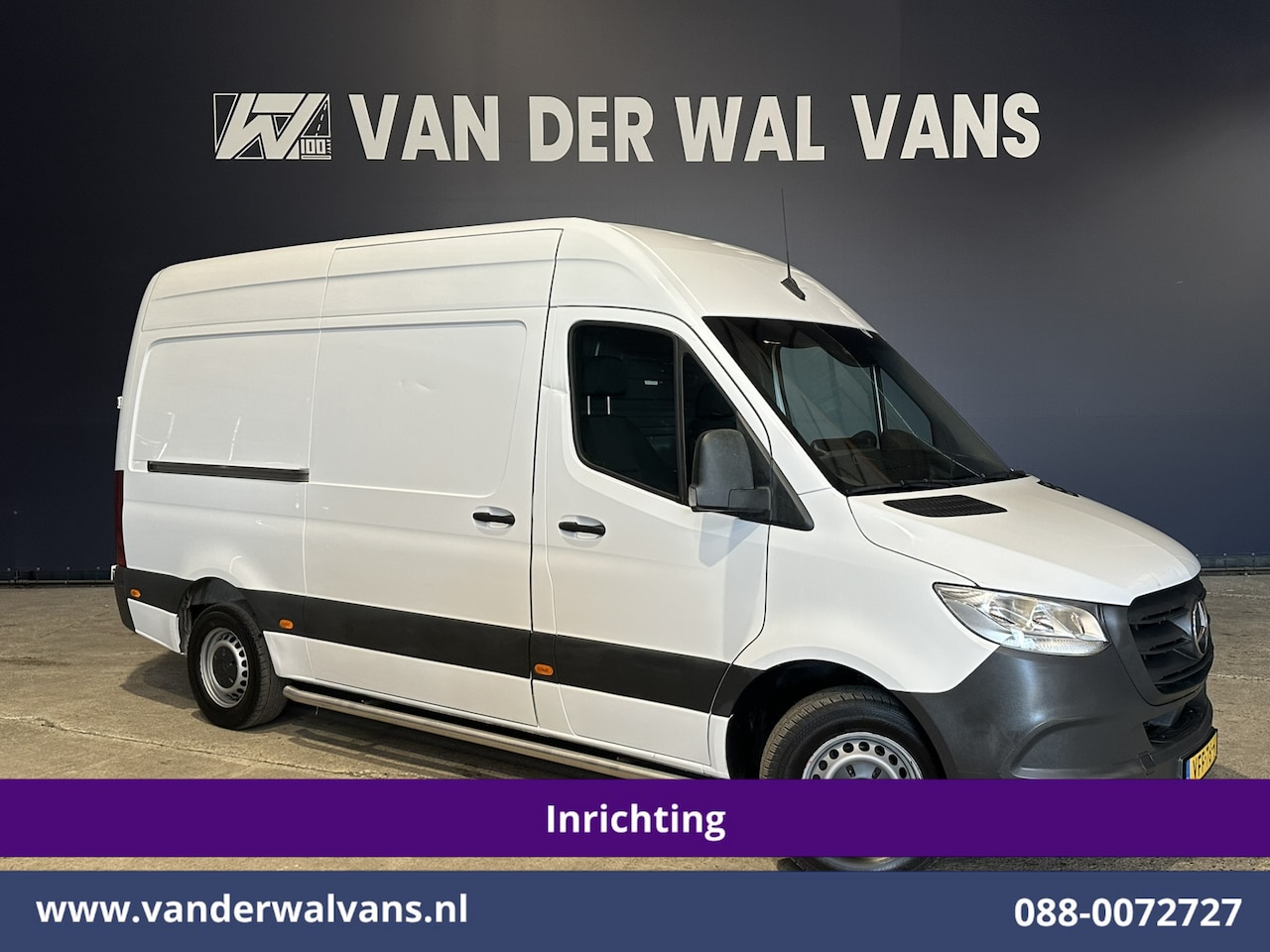 Mercedes-Benz Sprinter - 311 CDI L2H2 Inrichting Euro6 Airco | Oprijplaat | Camera | Apple Carplay | Android Auto S - AutoWereld.nl