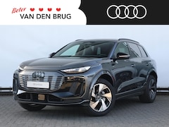 Audi Q6 e-tron - S edition 83Kwh | 252 PK SUV Elektrisch | Trekhaak | Sportstoelen met leder | Optiek zwart
