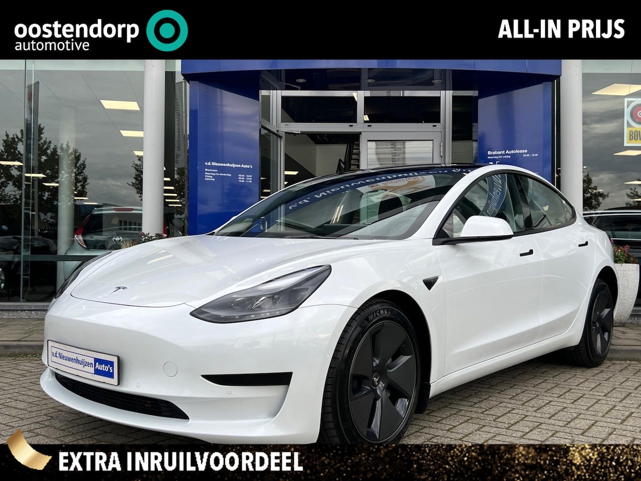 Tesla Model 3 - Standard RWD Plus | | Camera | Keyless | Info Jeroen: 0492-588 980 - AutoWereld.nl