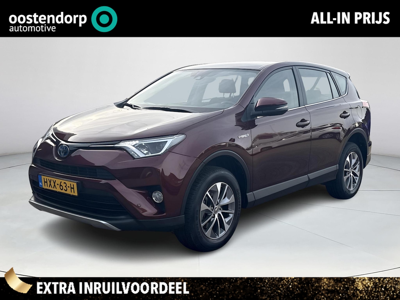 Toyota RAV4 - 2.5 Hybrid Dynamic **NAVIGATIE/ DODEHOEK DETECTIE/ PARKEERSENSOREN** - AutoWereld.nl
