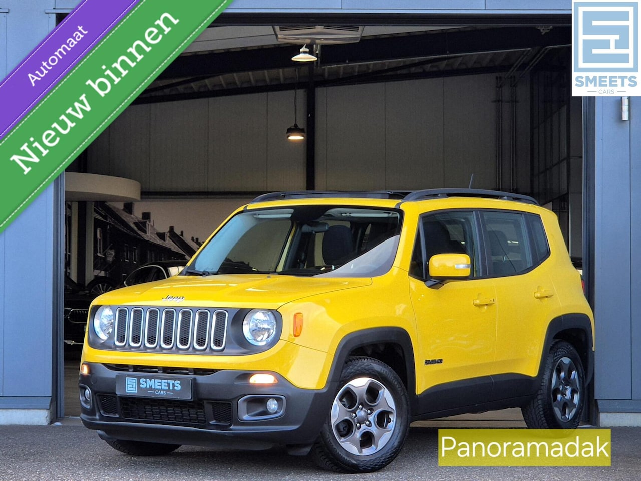 Jeep Renegade - 1.4 MultiAir Longitude Automaat |Pano|Cruise|AC - AutoWereld.nl
