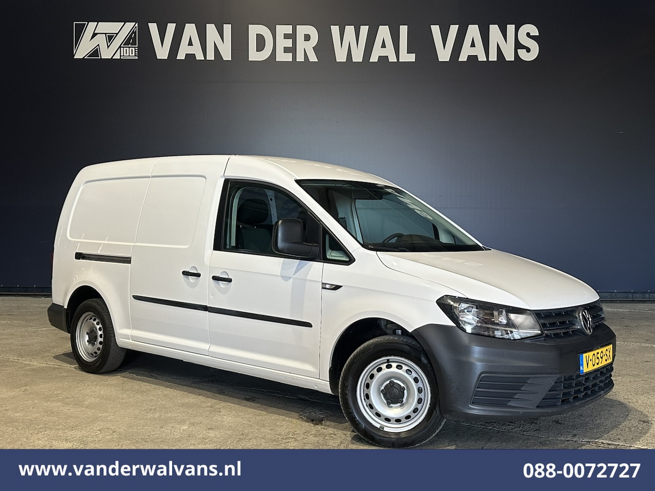 Volkswagen Caddy Maxi - 2.0 TDI L2H1 Euro6 Airco | Cruisecontrol | 1400kg Trekhaak | Navigatie Zijdeur - AutoWereld.nl