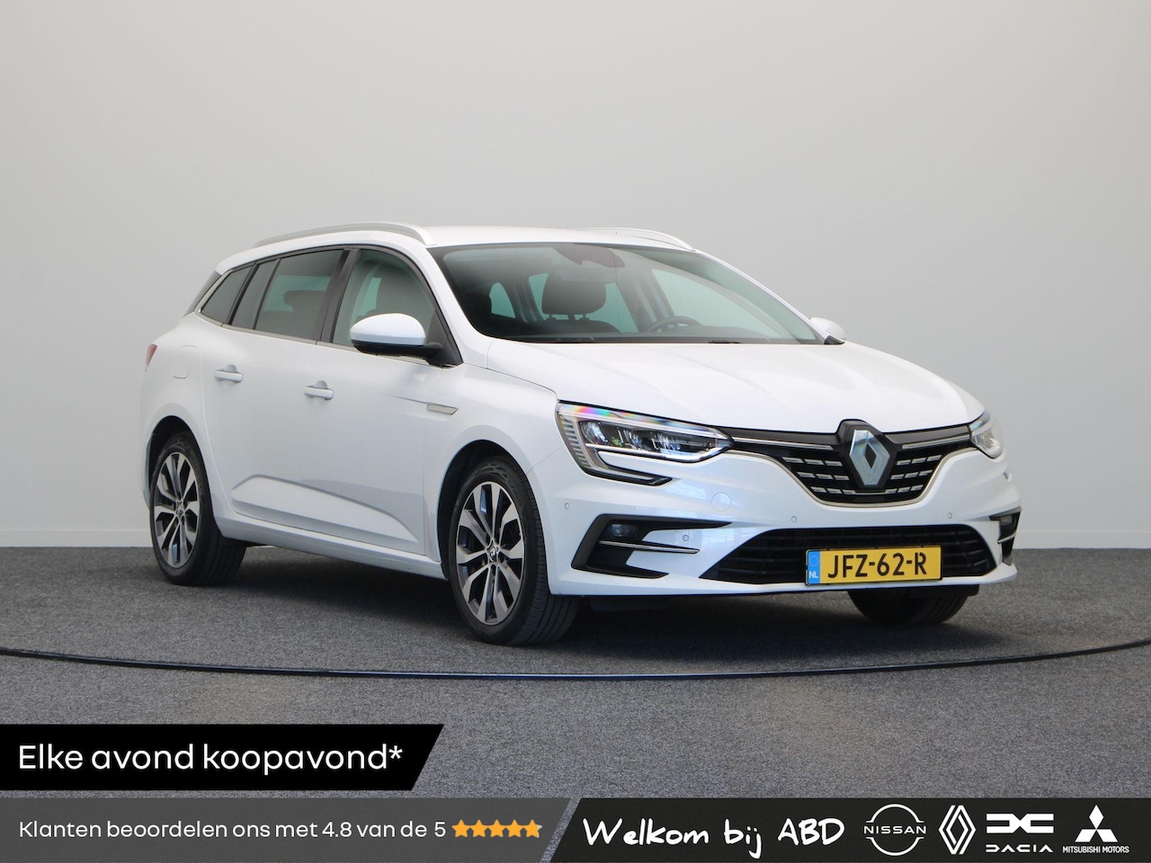 Renault Mégane Estate - TCe 140pk Techno | Stoel- en stuurverwarming | Automatisch inparkeren | Parkeersensoren ro - AutoWereld.nl