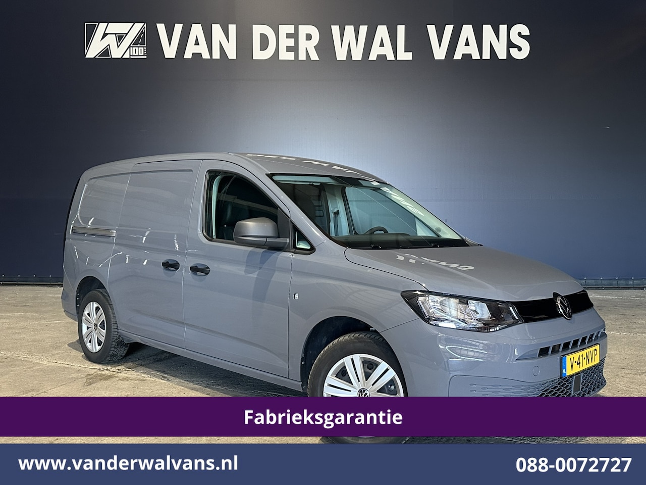 Volkswagen Caddy Cargo Maxi - 2.0 TDI 102pk L2H1 Fabrieksgarantie Euro6 Airco | Camera | Apple Carplay | Bumper in de kl - AutoWereld.nl