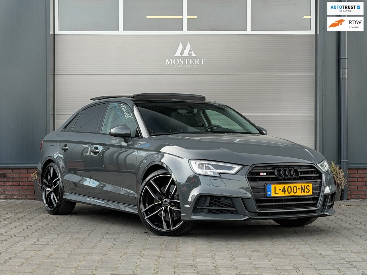 Audi A3 Limousine - 2.0 TFSI/310pk S3 quattro Pro Line Plus|Automaat|Matrix|3x S-line|B&O|Pano|Stoelverw.|S li - AutoWereld.nl