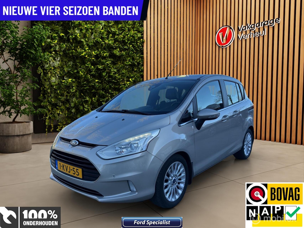 Ford B-Max - 1.0 EcoBoost Titanium 1.0 EcoBoost Titanium - AutoWereld.nl