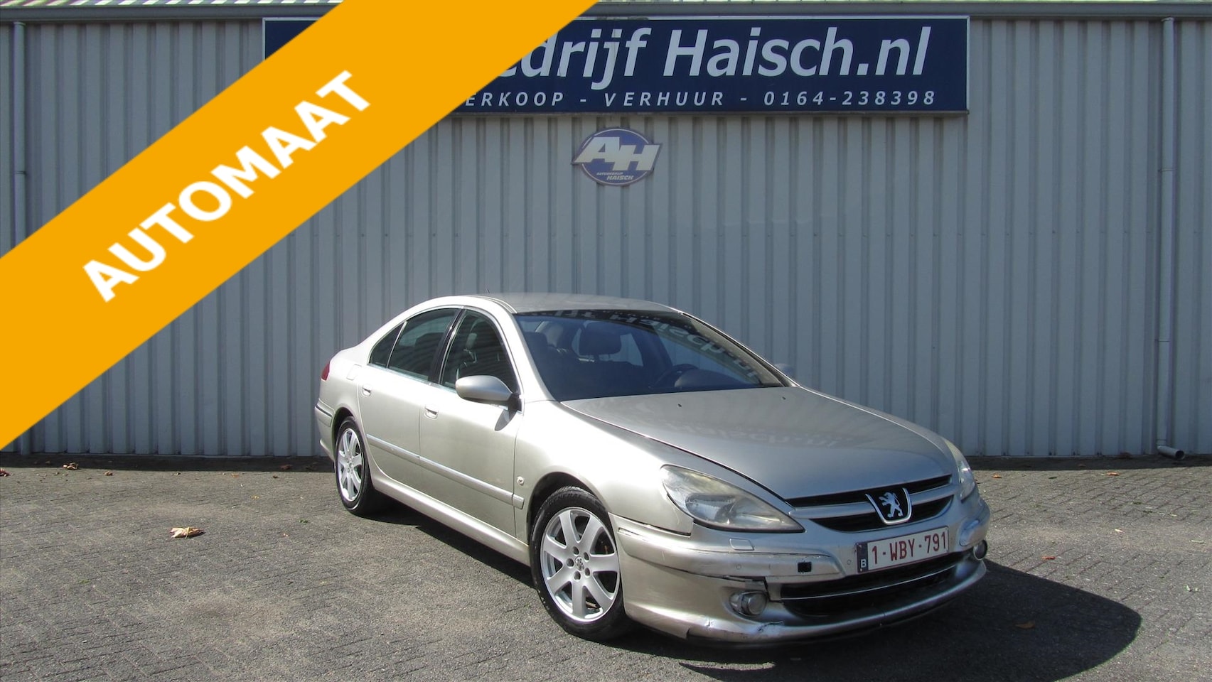 Peugeot 607 - 2.2 HDI 16V AUT GEEN ORIGINELE PAPIEREN, BELGISCHE AUTO, MOTOR DEFECT! - AutoWereld.nl