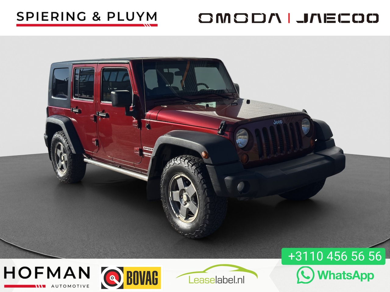 Jeep Wrangler Unlimited - 2.8 CRD High Sport EX BMP | Trekhaak | Cruise | 4X4 | Euro4 | - AutoWereld.nl