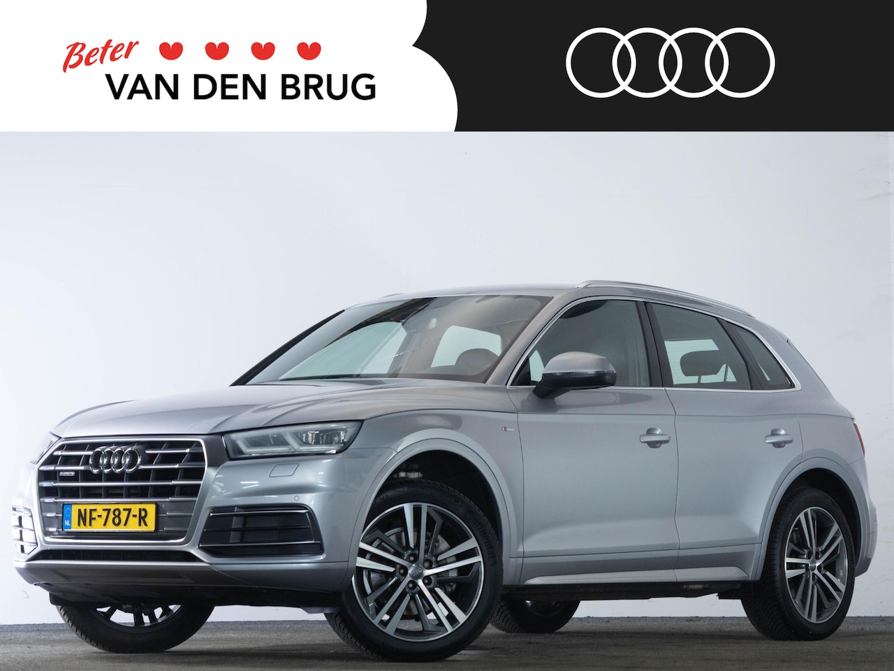 Audi Q5 - S-Line 2.0 TFSI 252 PK QUATTRO | LED | Navigatie | Trekhaak | Side Assist | Keyless | Stoe - AutoWereld.nl