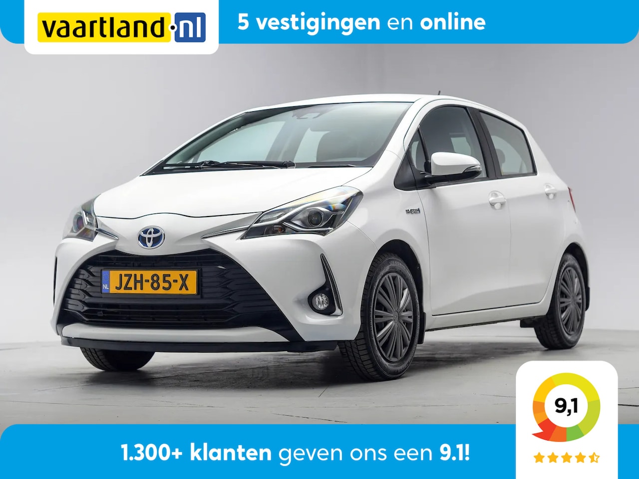 Toyota Yaris - 1.5 Hybrid Business Aut [ Navi Camera Stoelverwarming Climate ] - AutoWereld.nl