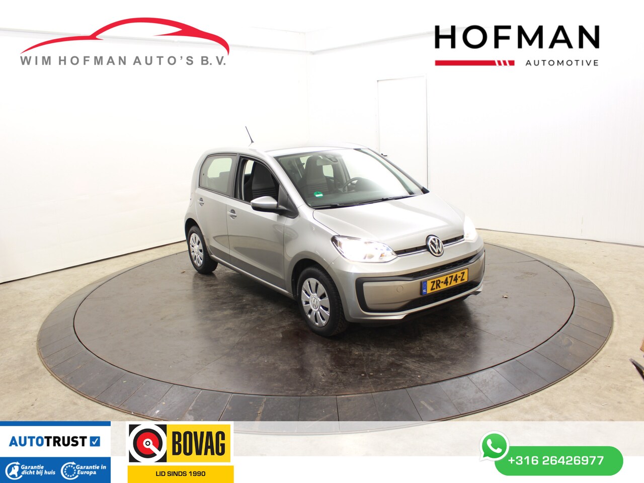 Volkswagen Up! - 1.0 BMT move up Executive Arco DAB+Stereo - AutoWereld.nl
