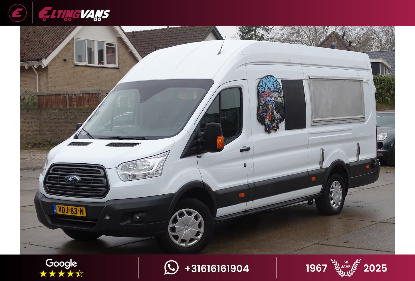 Ford Transit - MARGE L3H2 Foodtruck Koeling • Afzuiger • Water & Stroom - AutoWereld.nl