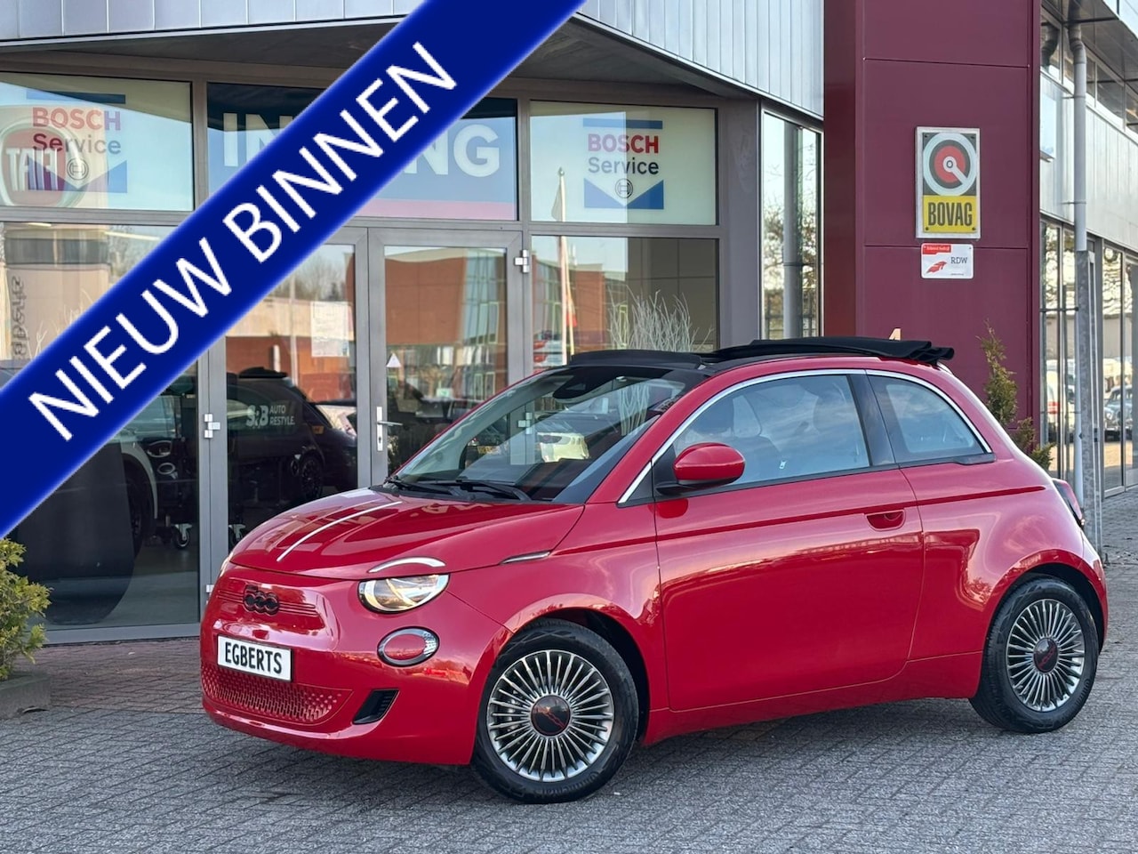 Fiat 500 C - RED 42 kWh RED 42 kWh - AutoWereld.nl