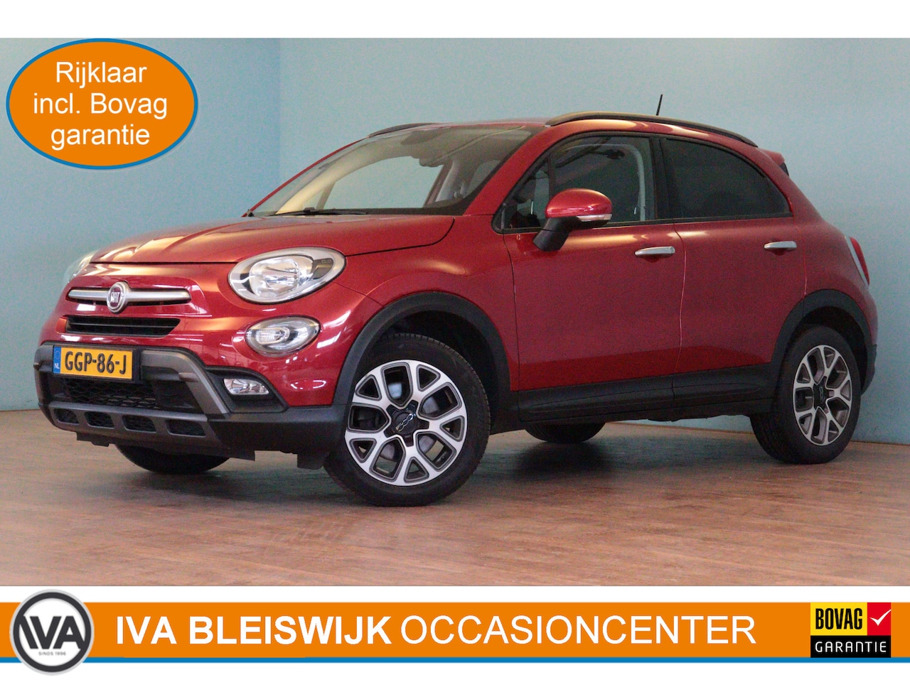 Fiat 500 X Cross - 1.4 Turbo MultiAir Cross automaat | NAVI | CLIMA | PDC ACHTER | CRUISE | KEYLESS | - AutoWereld.nl
