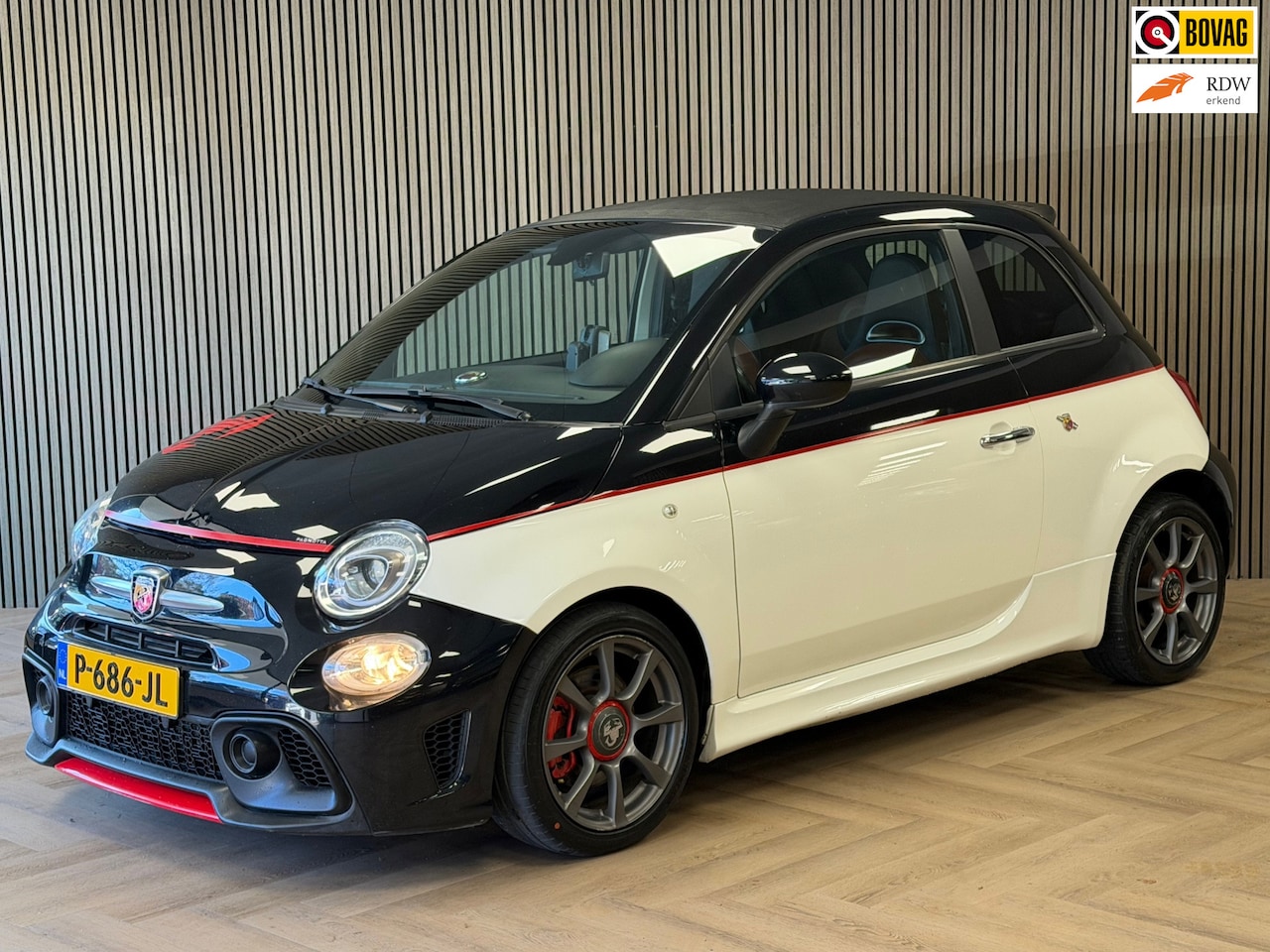 Fiat 500 C - 1.4-16V Abarth AUT. CABRIO SOFT-TOP LEDER AIRCO - AutoWereld.nl