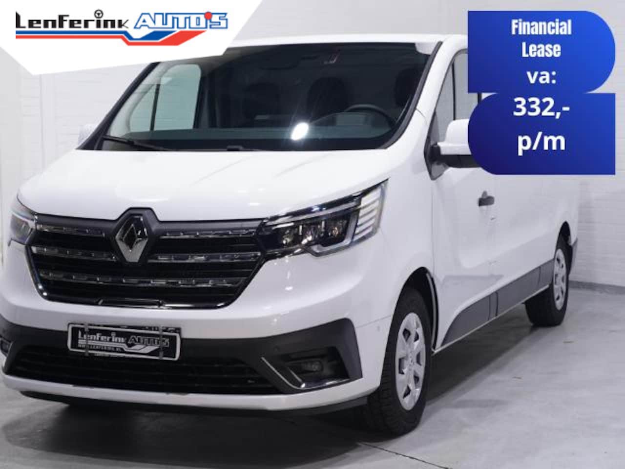 Renault Trafic E-Tech - L2H1 Advance 52 kWh Aut. Navi, Camera Houten Laadvloer, Airco, Cruise Control, 3-Zits - AutoWereld.nl