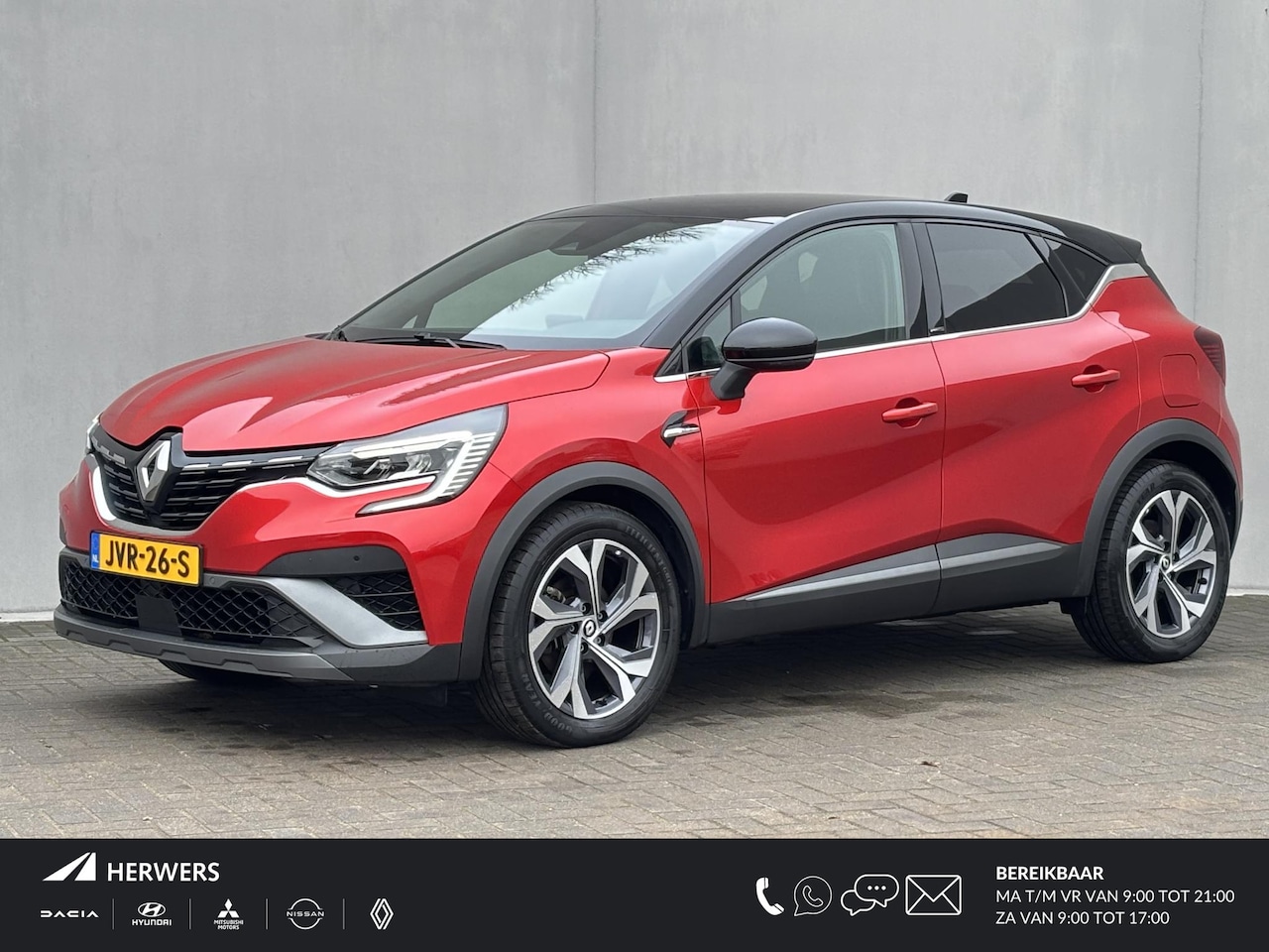 Renault Captur - 1.6 E-Tech Plug-in Hybrid 160 R.S. Line Automaat / Dealer onderhouden / Navigatie groot sc - AutoWereld.nl