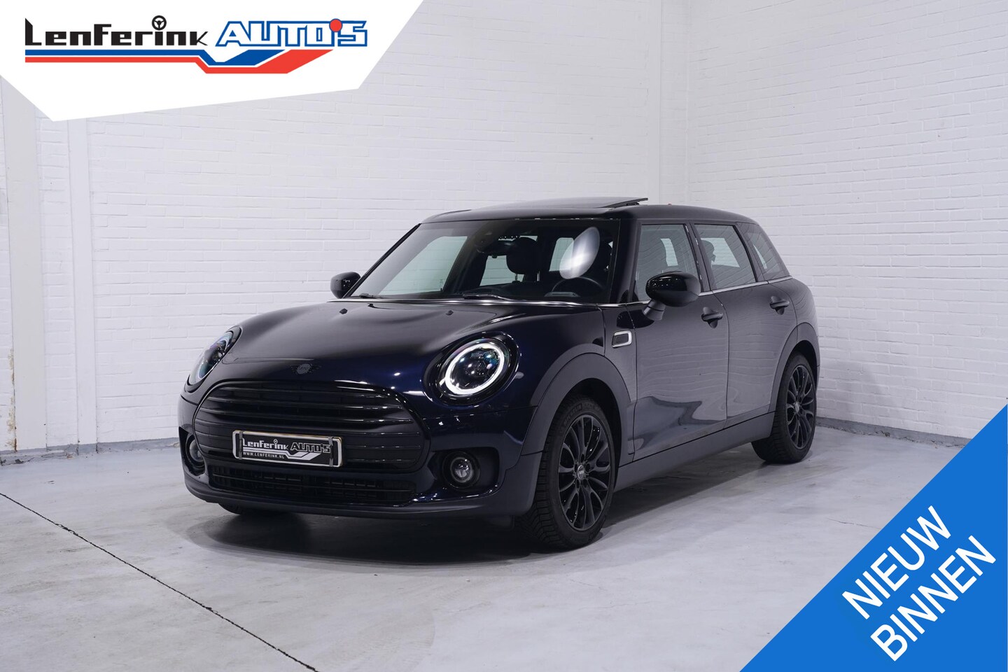 MINI Clubman - Mini 2.0 Cooper D Business Edition 1e eigen. NAP lederen bekleding DAB-ontvangst aplle-car - AutoWereld.nl
