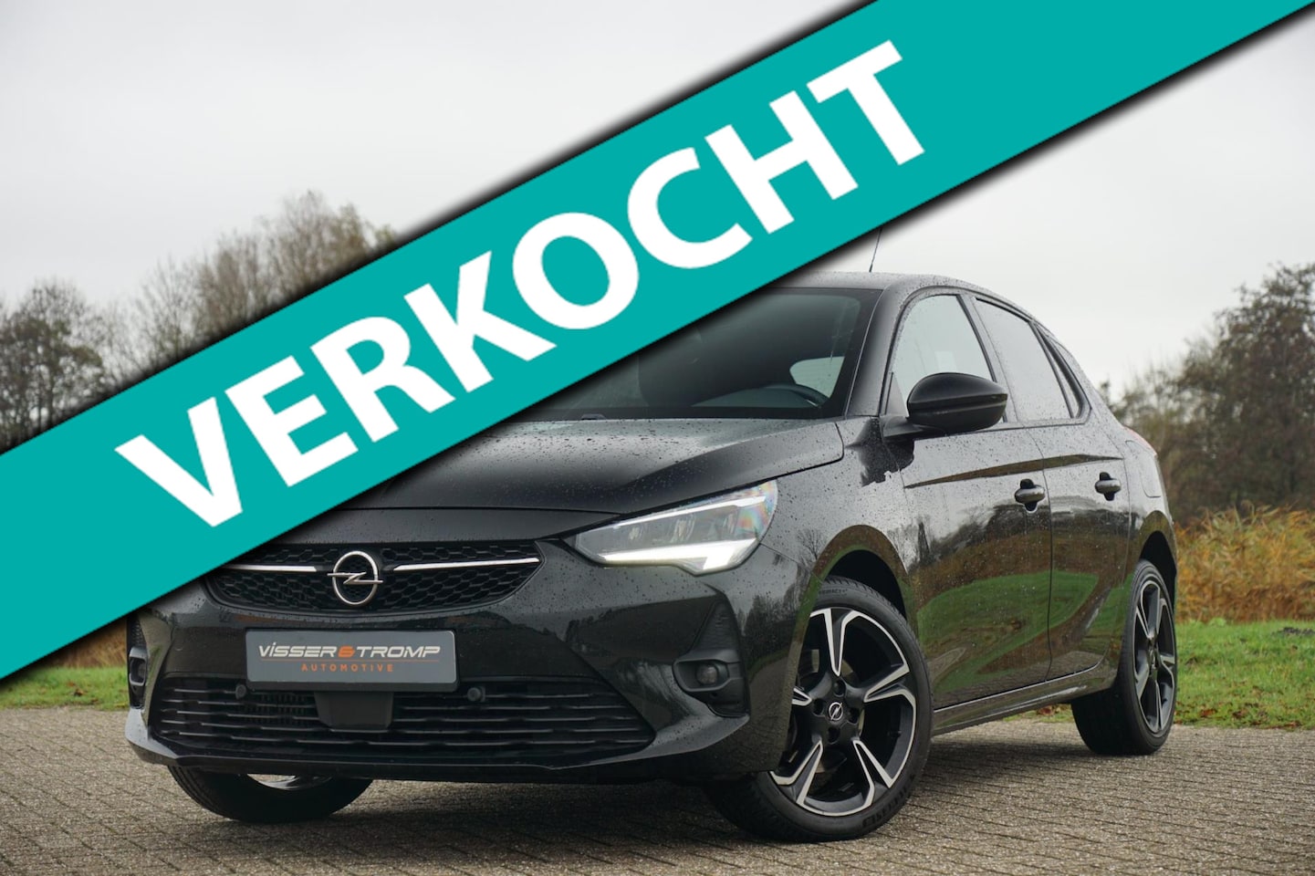 Opel Corsa - 1.2 GS Line 130pk Automaat - Diamond Black - Carplay/360Camera/Cruise - AutoWereld.nl