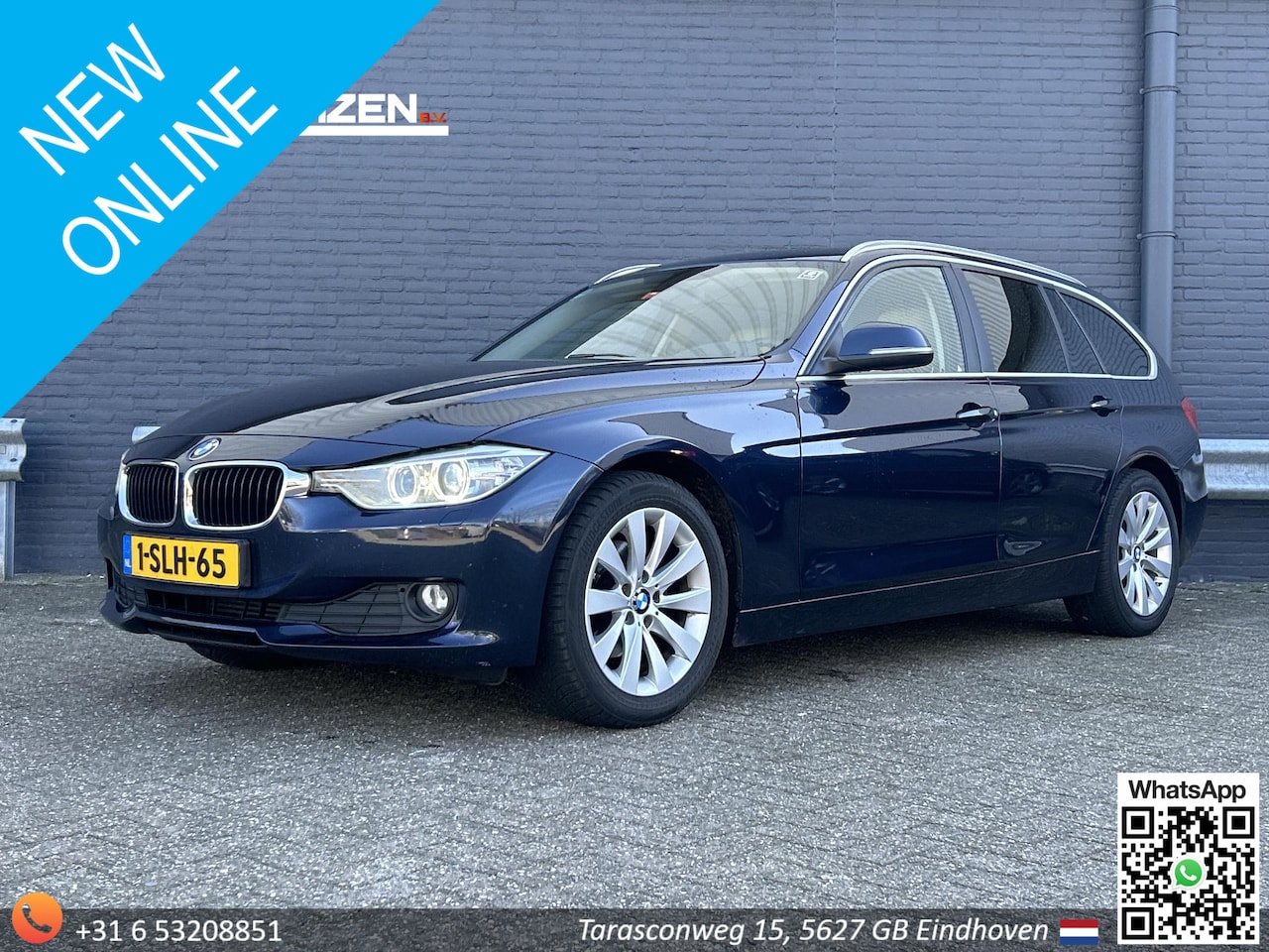 BMW 3-serie Touring - 316i High Executive Upgrade | Leder | Stoelverwarming | Climate | Cruise | Navi | PDC | - AutoWereld.nl