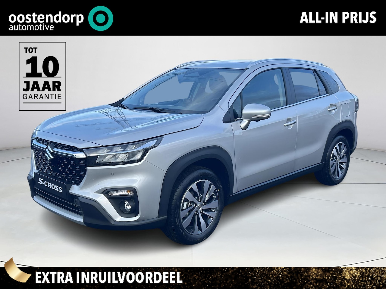 Suzuki S-Cross - 1.4 Boosterjet Style Hybrid **NIEUWE AUTO/ AUTOMAAT/ PANORAMADAK** - AutoWereld.nl