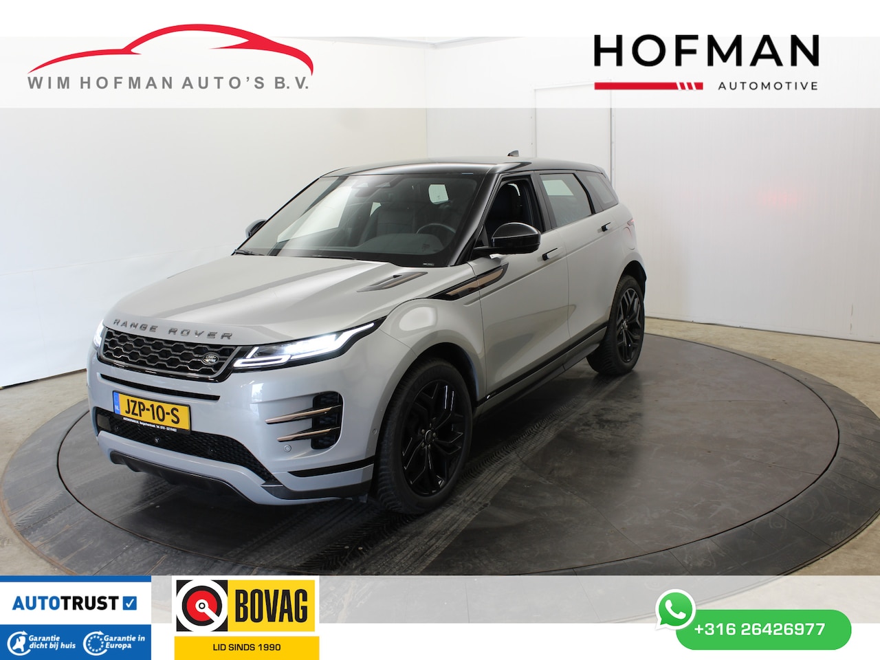 Land Rover Range Rover Evoque - 1.5 P300e AWD R-Dynamic 360°Cam Dual Vision Leder Mem-Seats - AutoWereld.nl