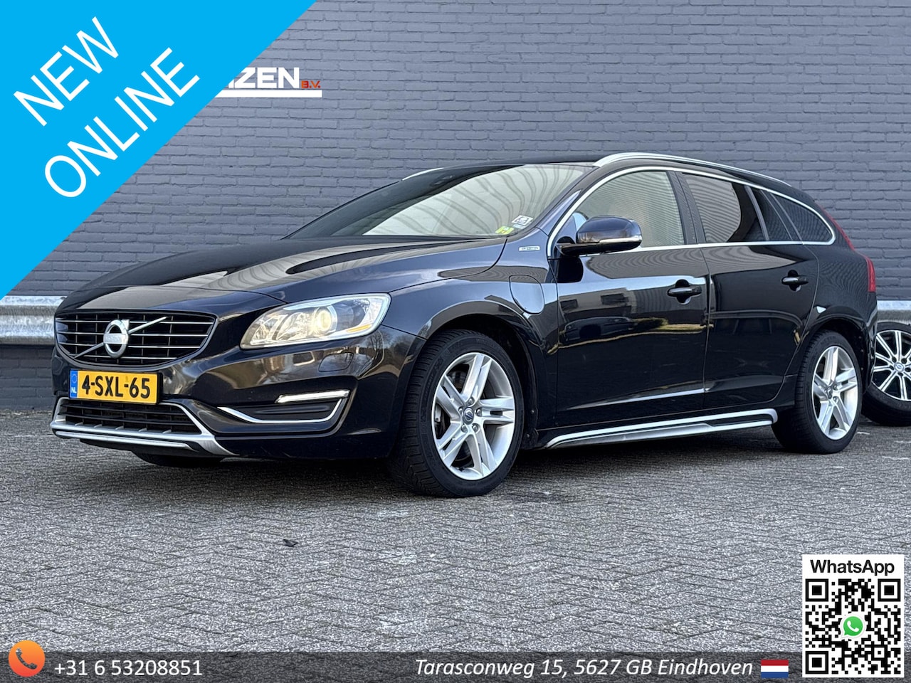 Volvo V60 - 2.4 D6 AWD Plug-In Hybrid Summum | Leder | Stoelverwarming | Climate | Cruise | Navi | PDC - AutoWereld.nl