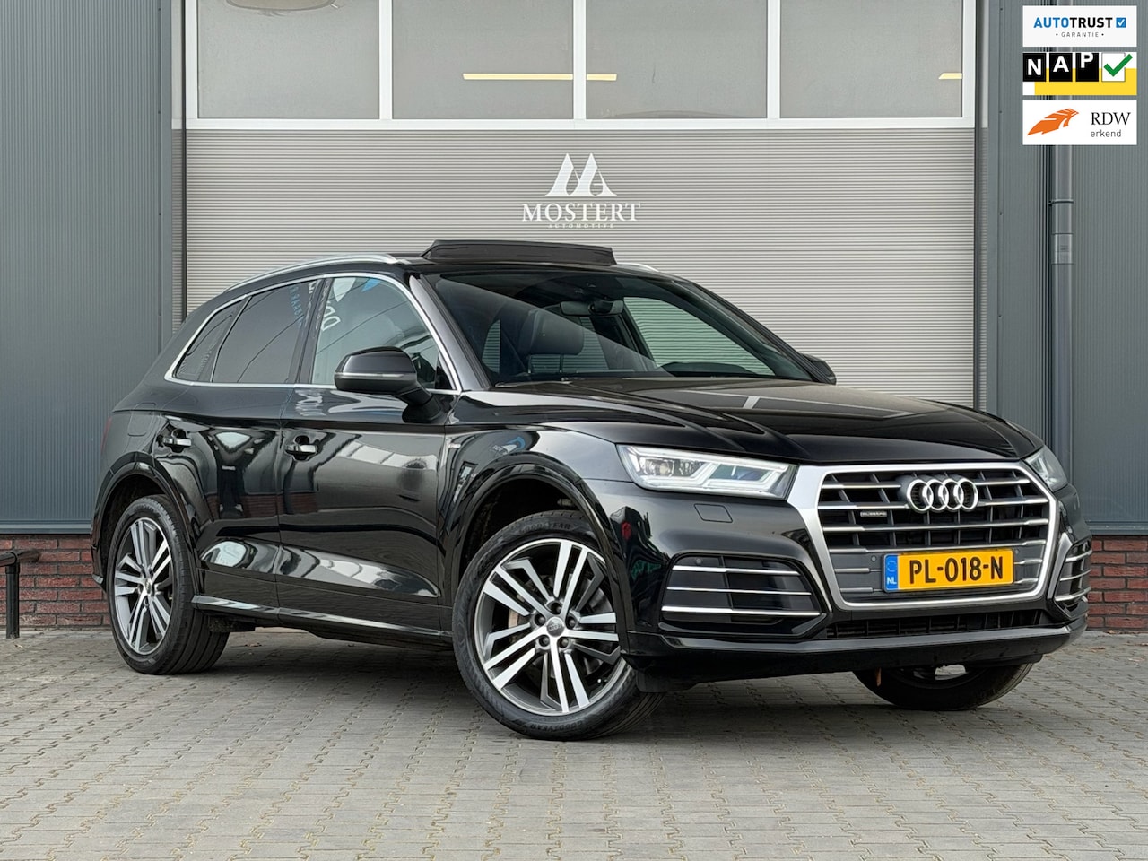 Audi Q5 - 2.0 TFSI/252pk quattro Launch Edition|2017|NAP|Automaat| 2x S-line|Panorama|Trekhaak|Leder - AutoWereld.nl