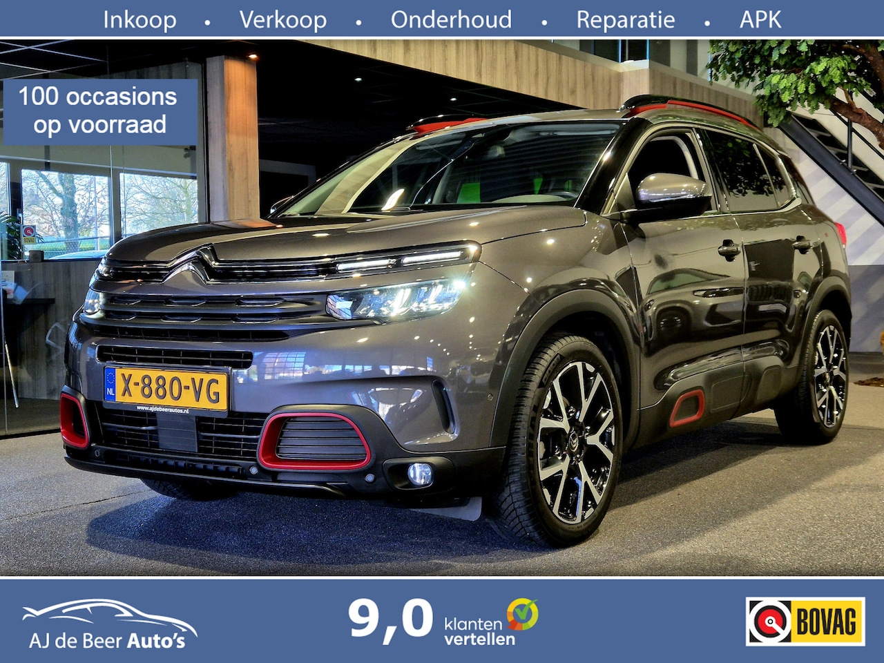 Citroën C5 Aircross - 130pk PT Business Plus | Apple Carplay-Android Auto | PHC | Camera | Forward collision - AutoWereld.nl