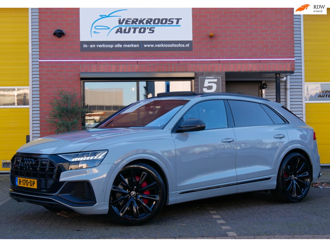 Audi Q8 - 4.0 TFSI SQ8 quattro B&O advance. pano. mega vol - AutoWereld.nl