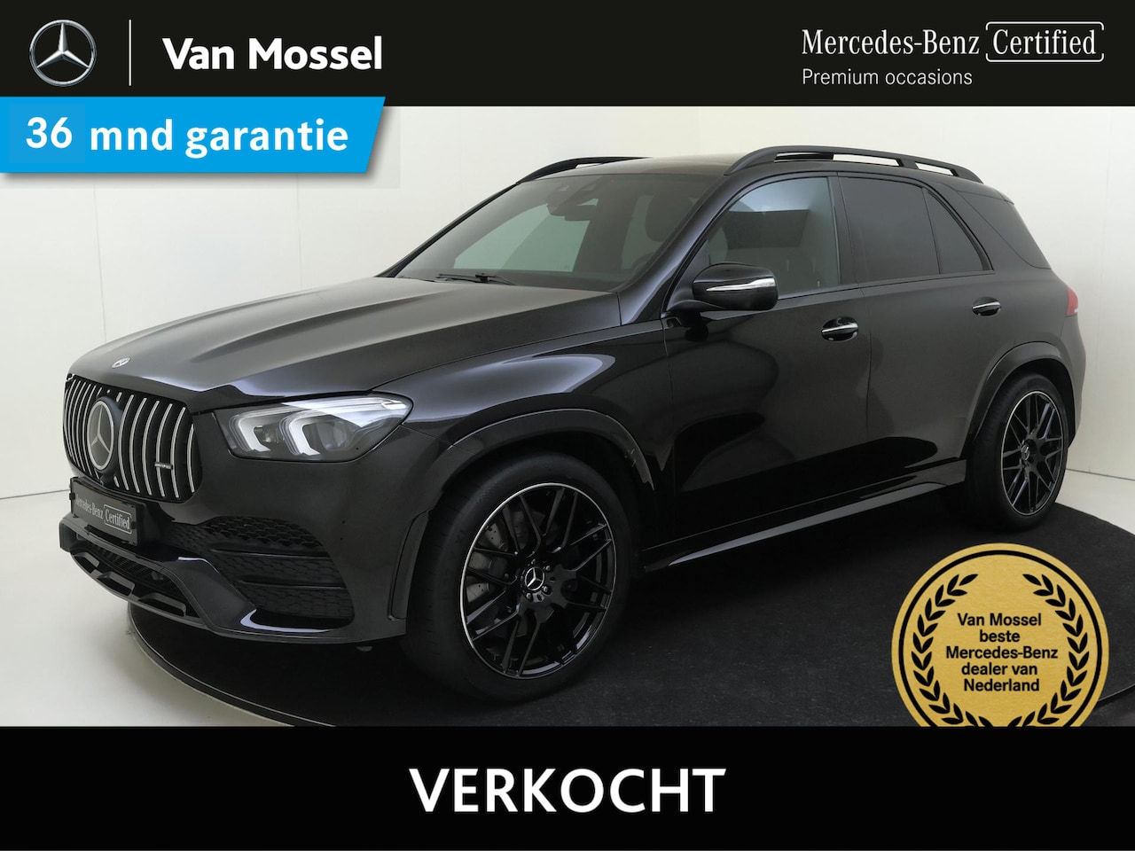 Mercedes-Benz GLE-Klasse - 450 4MATIC Premium Plus /Panoramadak /Rijassistentiepakket /HUD /Memory stoelen /Burmester - AutoWereld.nl