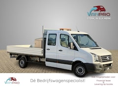 Volkswagen Crafter - 35 2.0 TDI L3 Dubbel cabine Euro6 Pick-up / Open laadbak / Airco / Trekhaak 2800KG