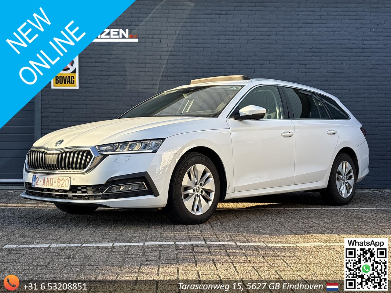 Skoda Octavia Combi - 2.0 TDI Greentech Style Automaat | € 10.700,- NETTO! | Pano | Camera | Adaptive Cruise | N - AutoWereld.nl