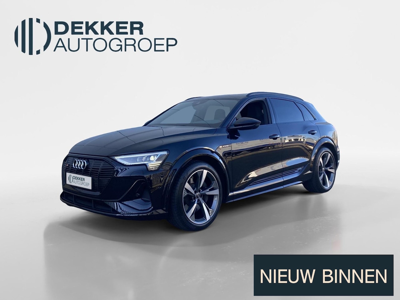 Audi e-tron - S Quattro 95 kWh 503 pk S-Line - Volcona lederen bekleding - Bang & Olufsen - 360 graden C - AutoWereld.nl