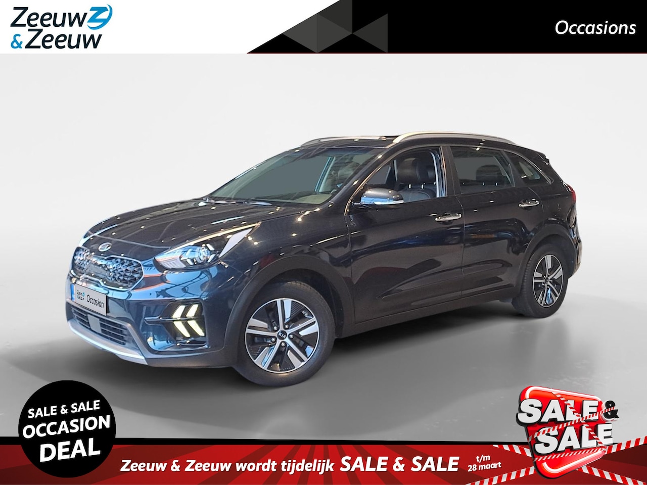 Kia Niro - 1.6i Hybrid DynamicLine Special 1e Eigenaar | Schuif/kantel dak | Navi | Climate & cruise - AutoWereld.nl