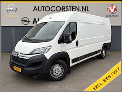Citroën Jumper - 35 2.2HDi 165PK L3H2 Euro 6 3-Persoons Trekhaak Camera Ecc Pdc Wandbetimmering Houtenvloer