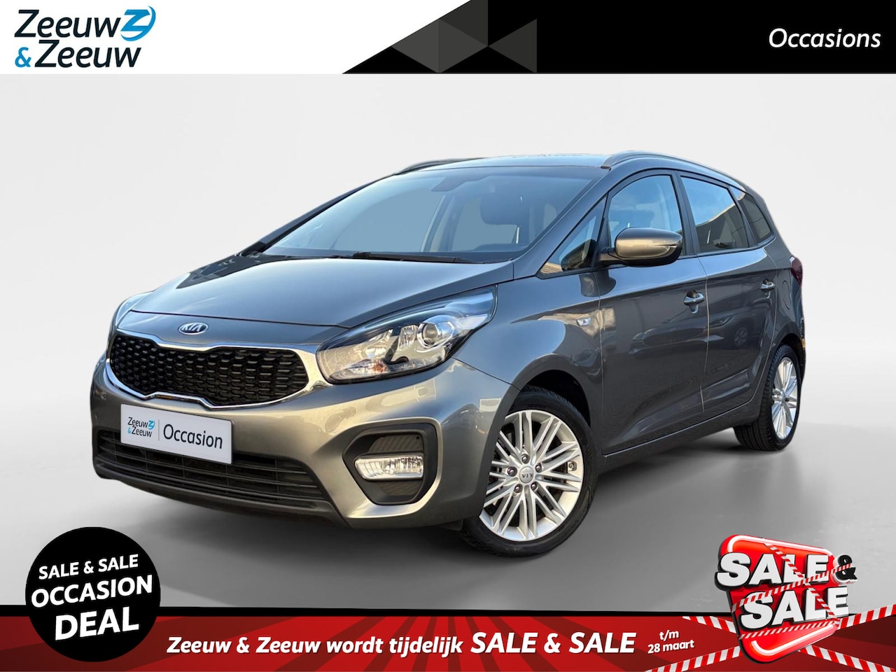 Kia Carens - 1.6 GDi DynamicLine 7 persoons! | Trekhaak | Achteruitrijcamera | Climate Control | Cruise - AutoWereld.nl