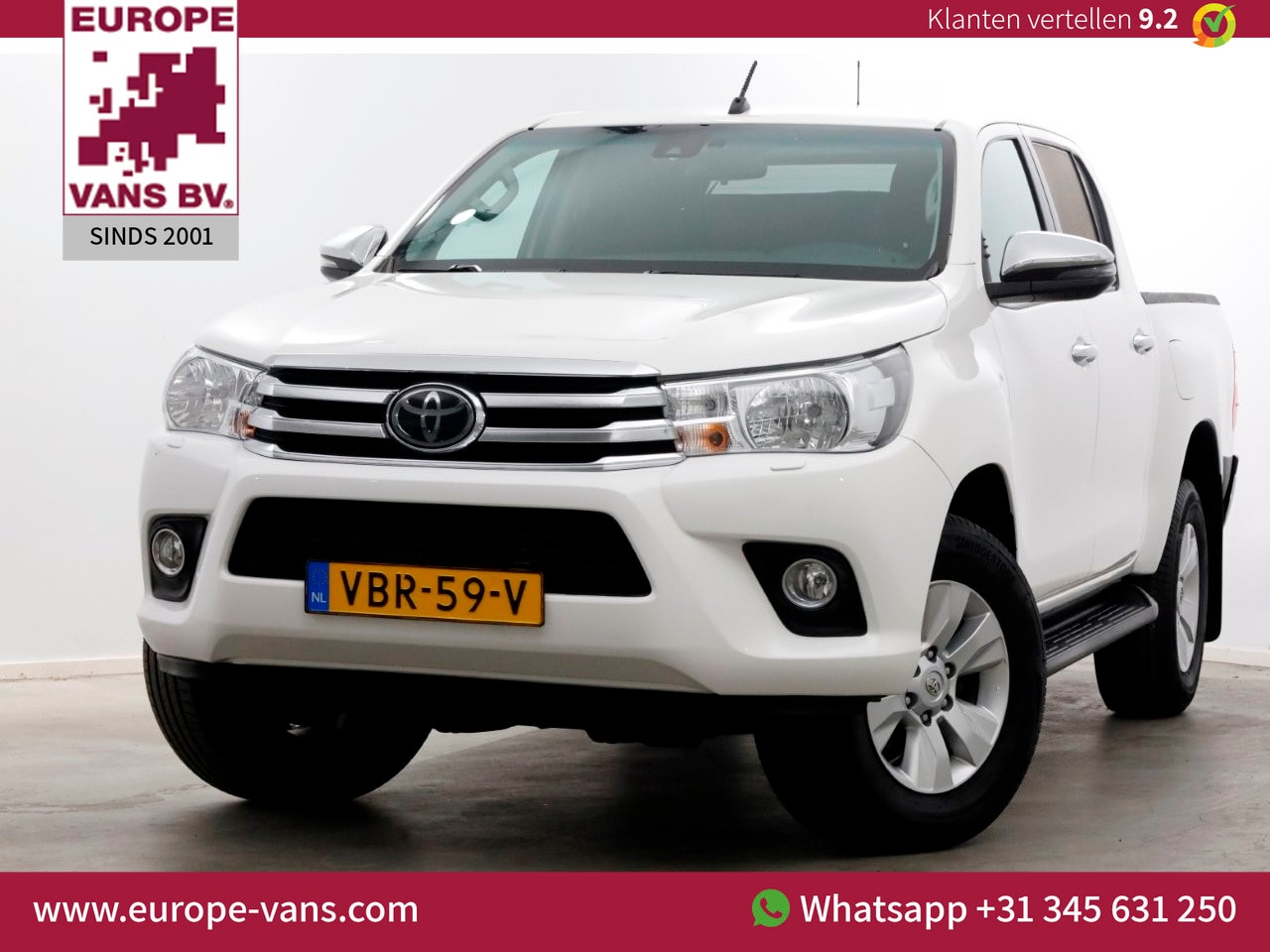 Toyota HiLux - 2.4 D-4D-F 150pk E6 4WD 4x4 Double Cab Automaat 2/5-Persoons 08-2019 - AutoWereld.nl