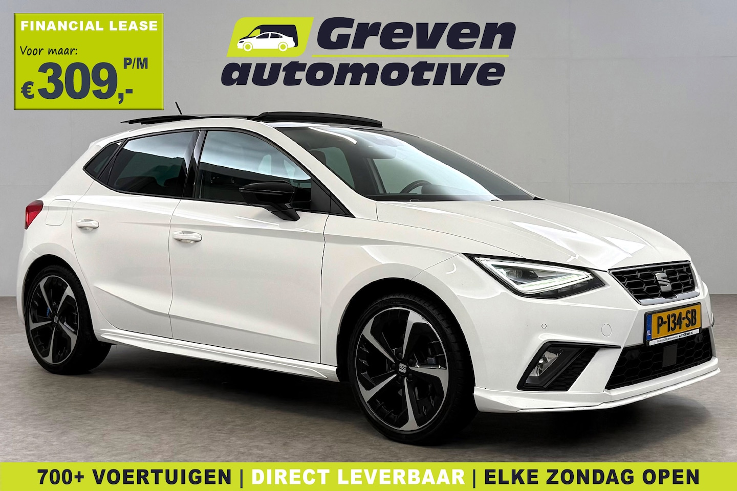 SEAT Ibiza - 1.0 EcoTSI FR | Pano | Virtual | Camera | Sfeer | Adap. Cruise | Stoelverw. | Keyless | Ca - AutoWereld.nl