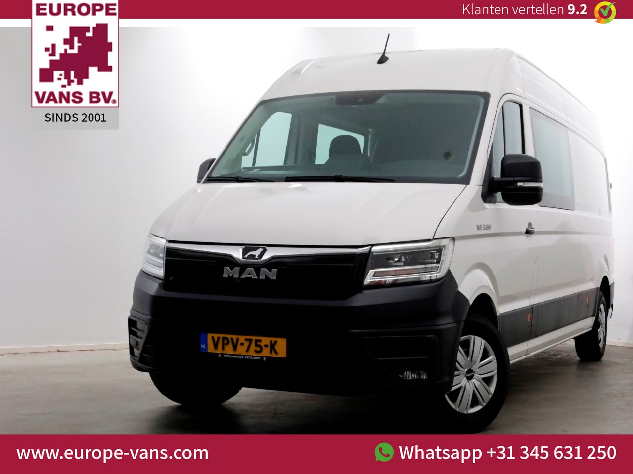 MAN TGE - 3.180 2.0 177pk DSG-Automaat L4H3 (L3H2) D.C. LED/Navi/Camera 05-2022 - AutoWereld.nl