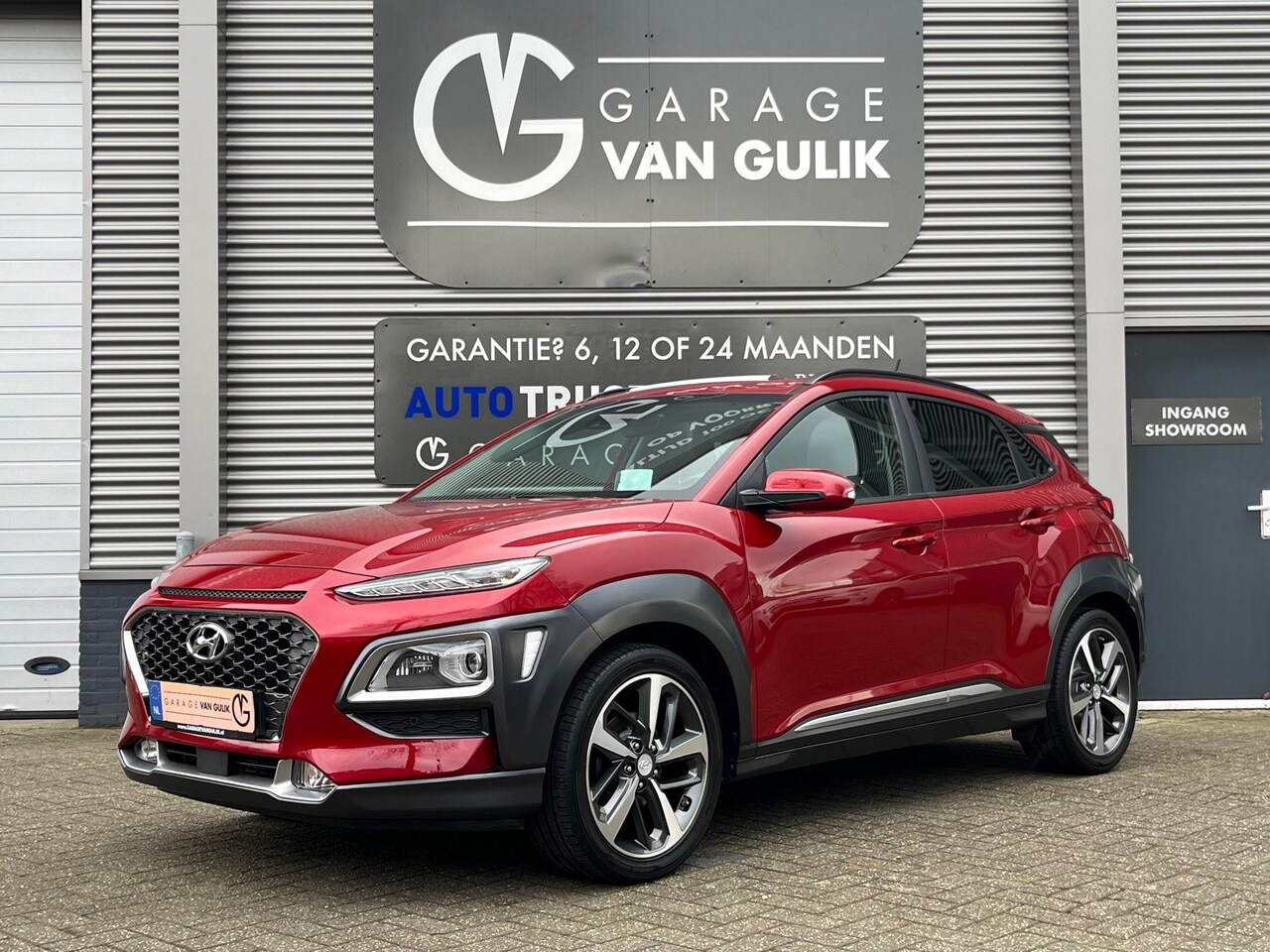 Hyundai Kona - 1.0T 120PK Trekhaak,Navi,Clima,Cruise,Isofix,PanoDak,StoelVerkoeling/Verwarming,StuurVerwa - AutoWereld.nl
