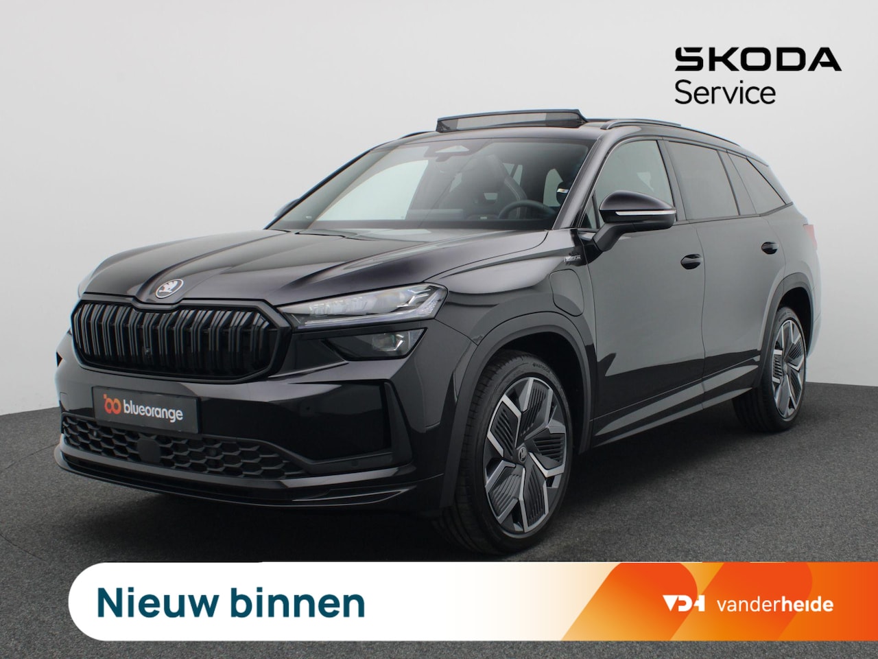 Skoda Kodiaq - 1.5 TSI PHEV Sportline Business 204PK DSG Pano-Schuifdak, Trekhaak, Dynamic Chassis, 20" L - AutoWereld.nl