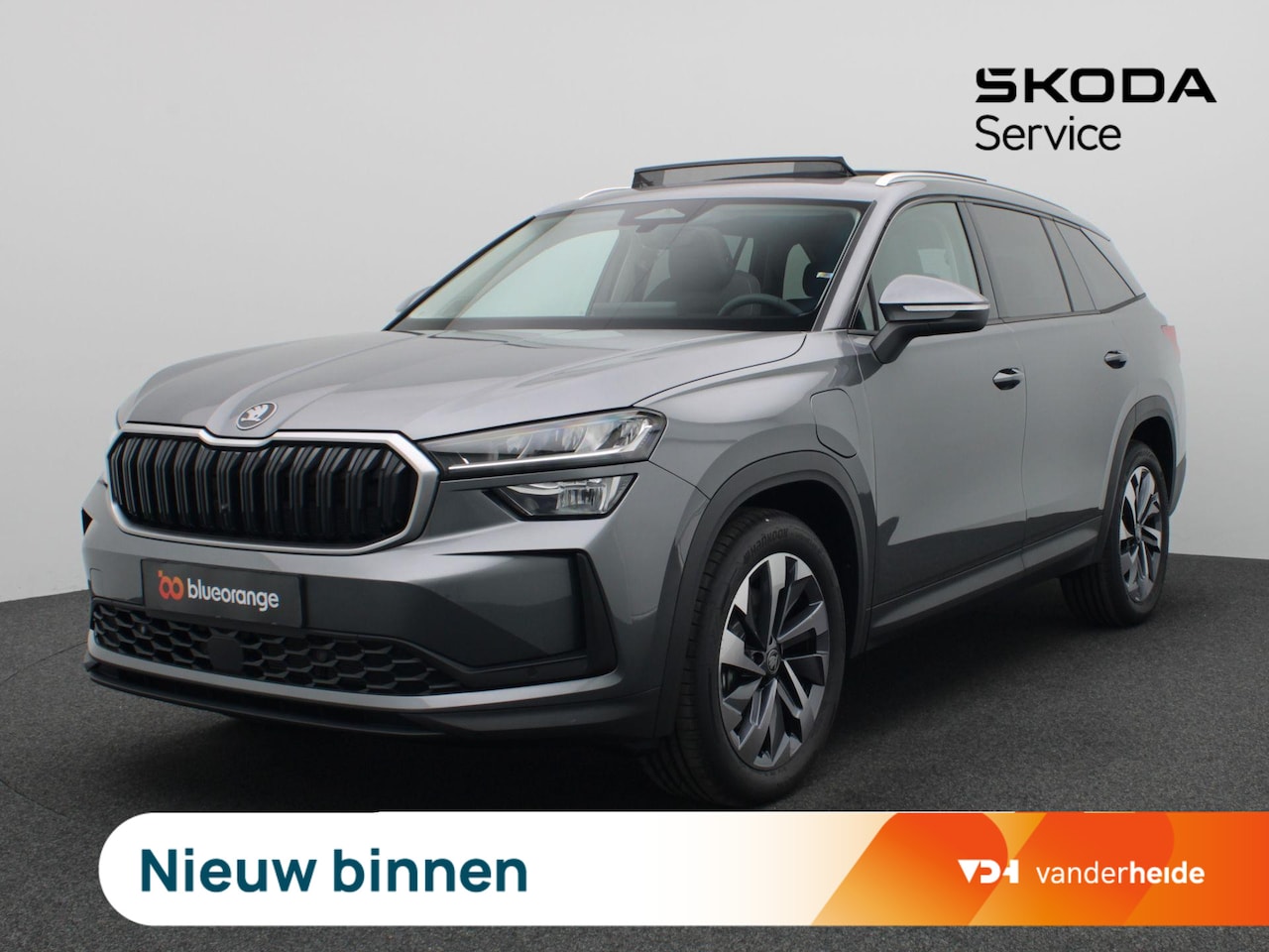 Skoda Kodiaq - 1.5 TSI PHEV Business Edition 204PK DSG Pano-Schuifdak, Trekhaak, Side Assist, Virtual Ped - AutoWereld.nl